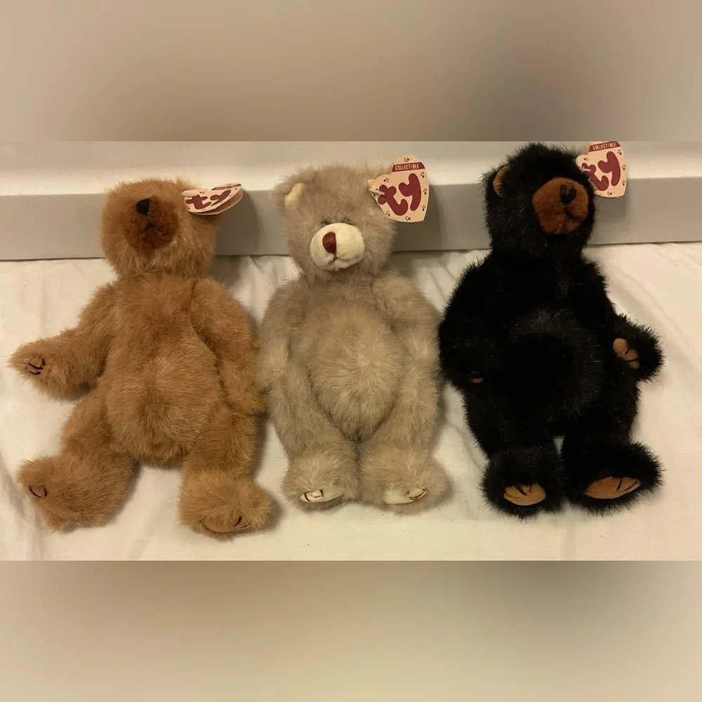 Ty Cody ,Dickens & Ivan stuffed bears
